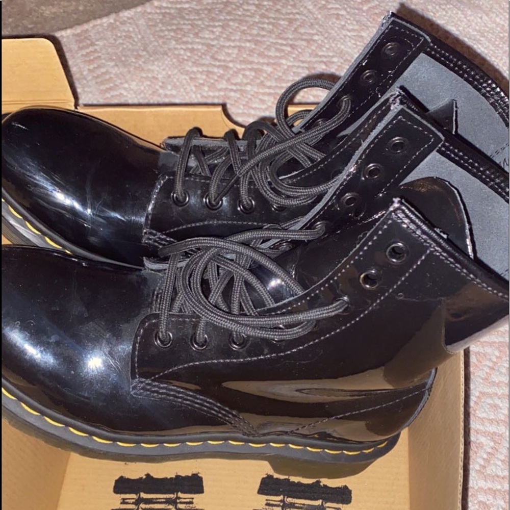 Black Patent Dr. Martens